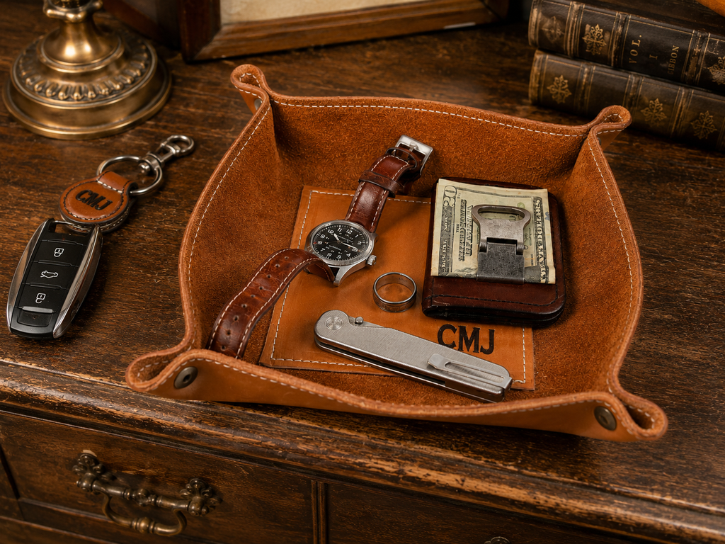 The Saddleback Leather Valet Tray