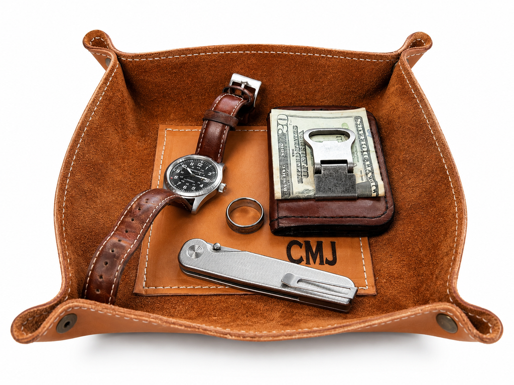 The Saddleback Leather Valet Tray